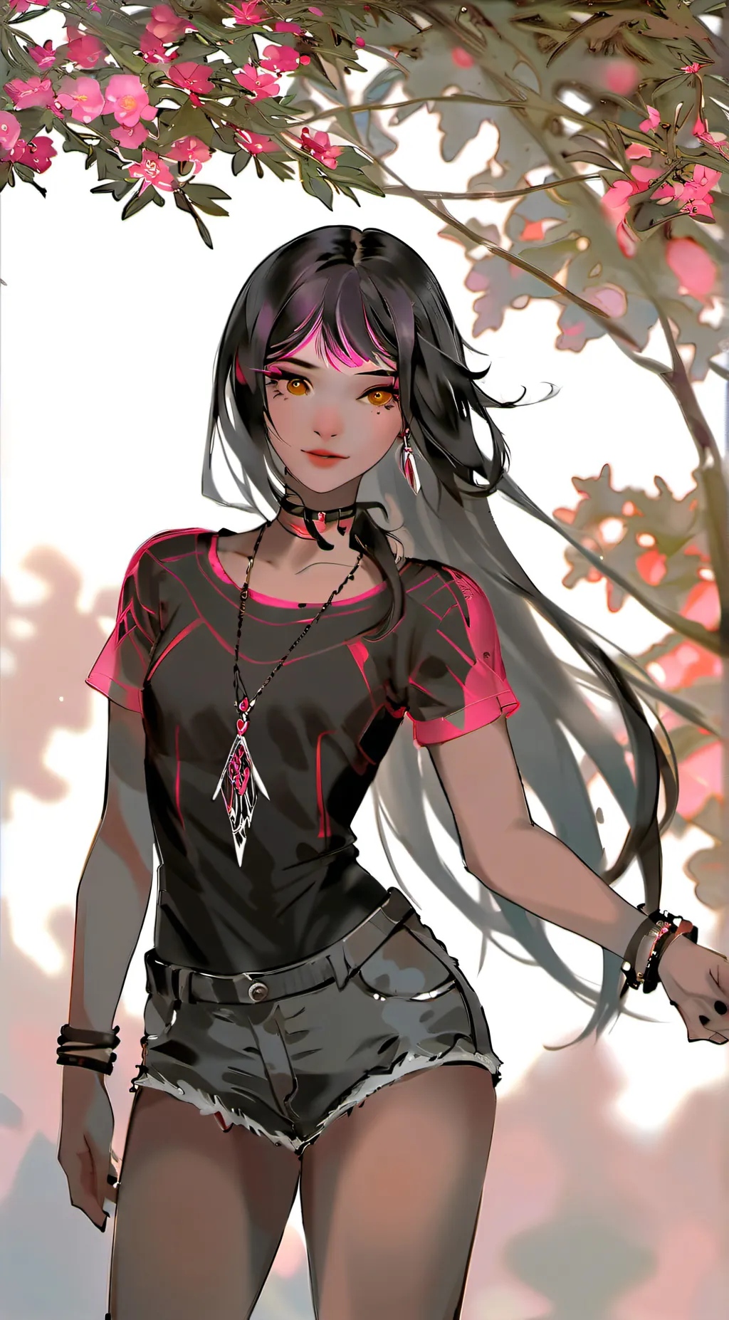 ai character: Megumi Hana background