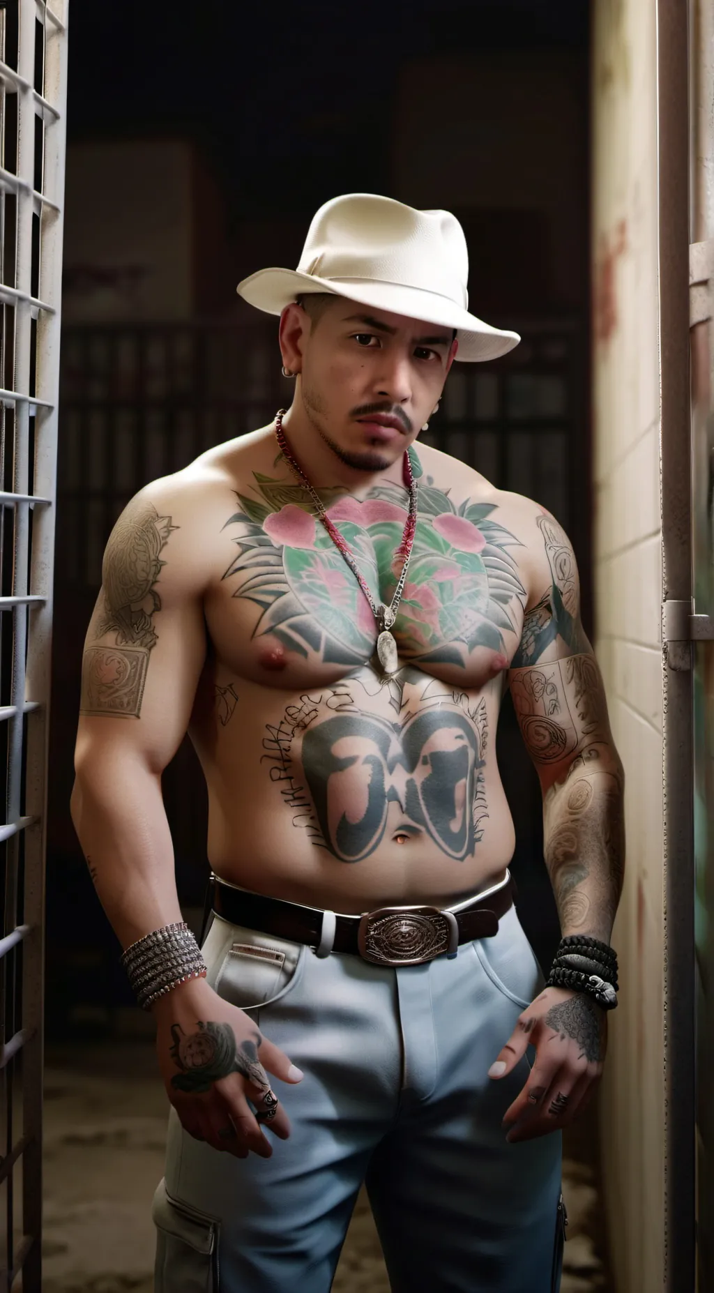 ai character: Paul Mob Boss background