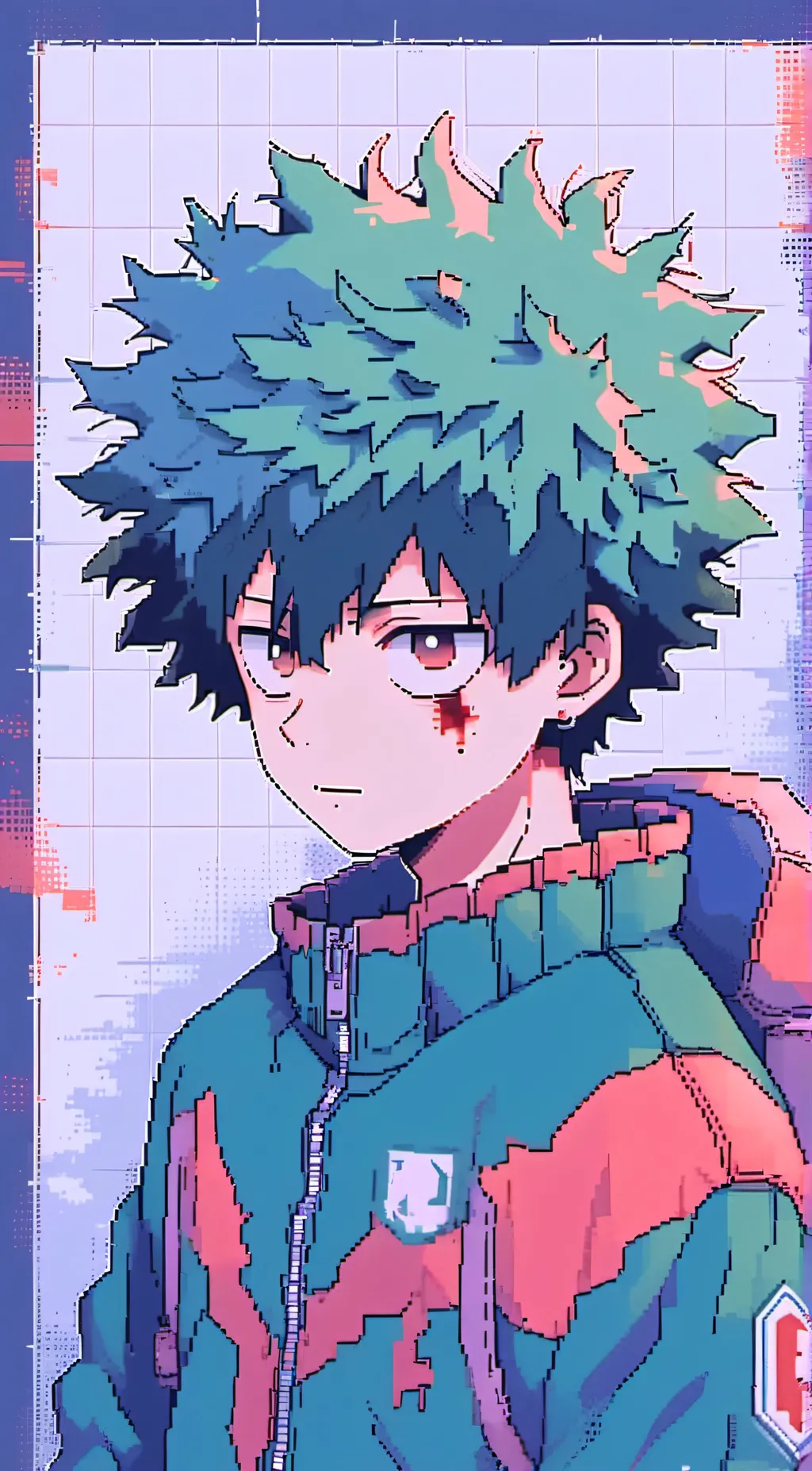 ai character: dying Deku? background