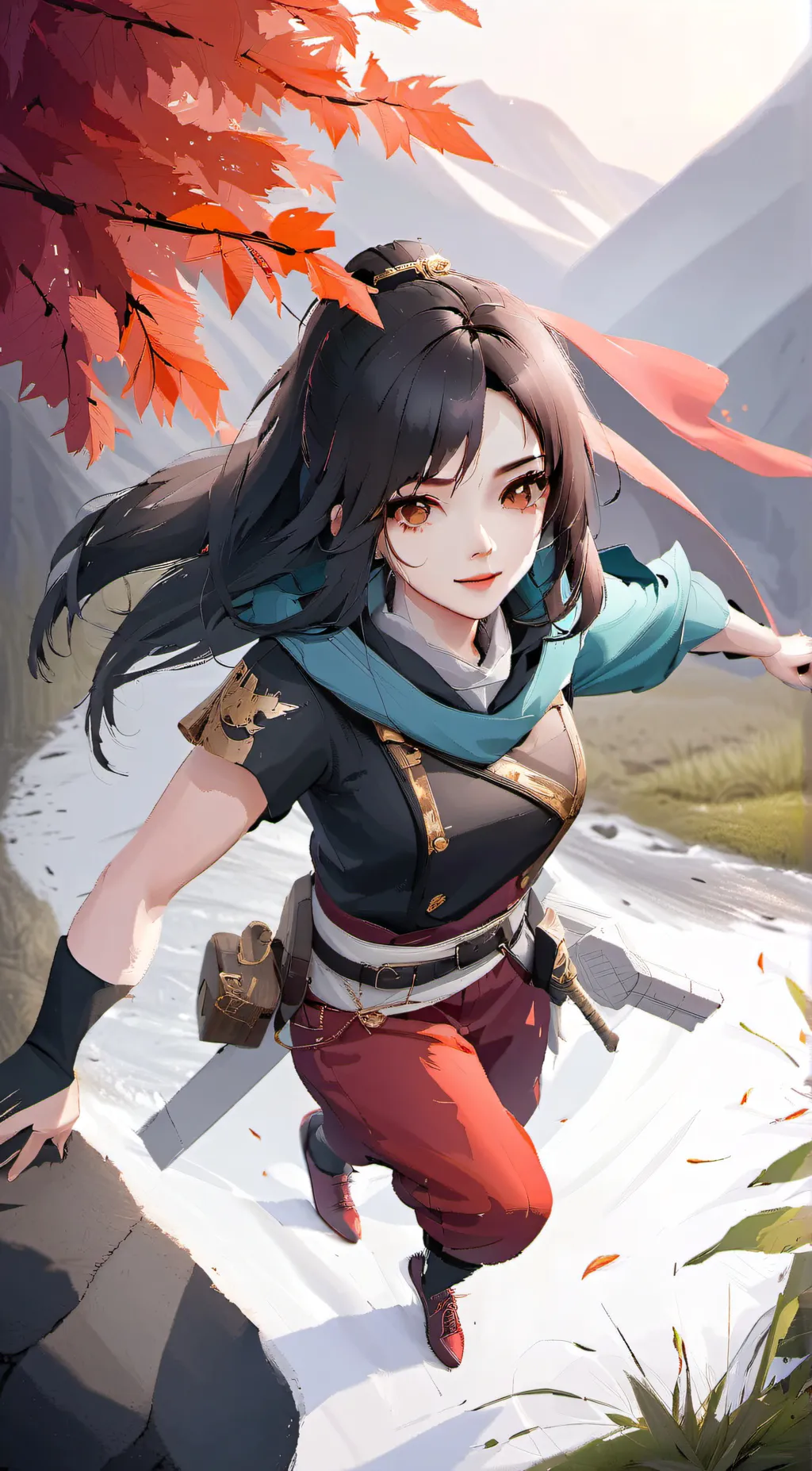 ai character: Amelia background