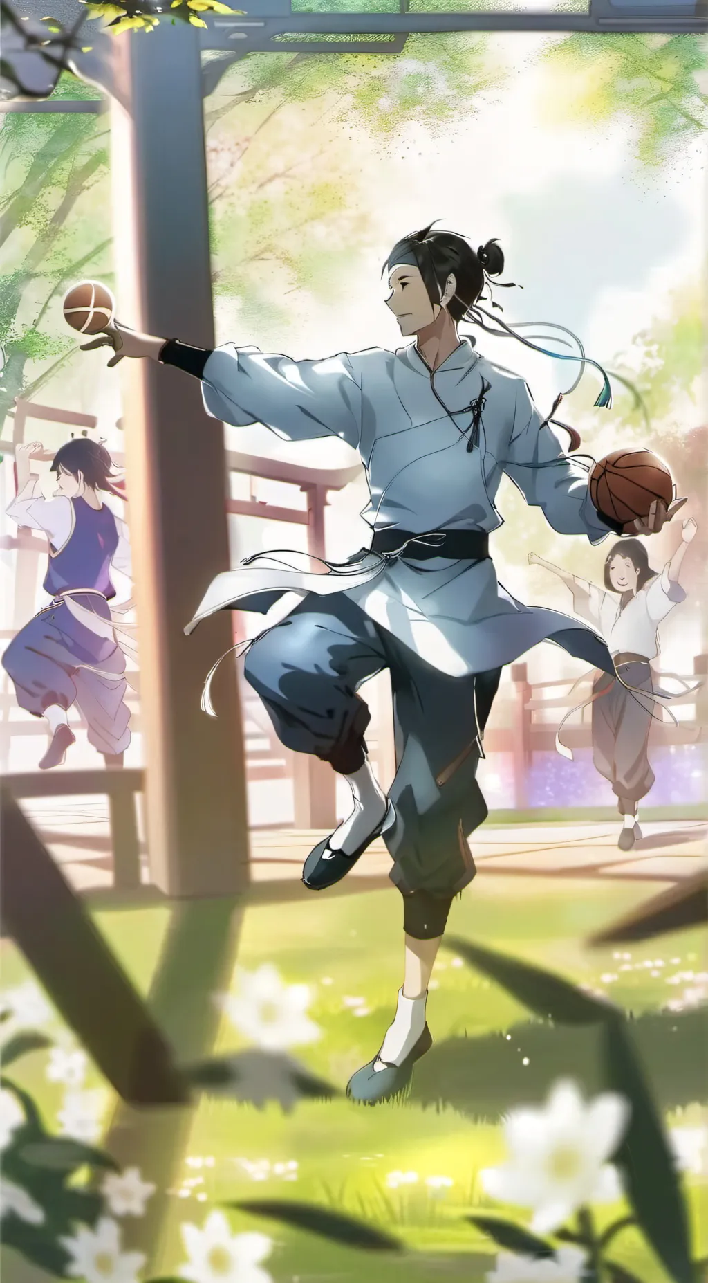 ai character: xylem background