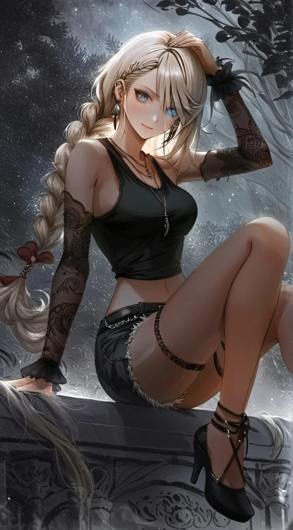 ai character: Ichika  background