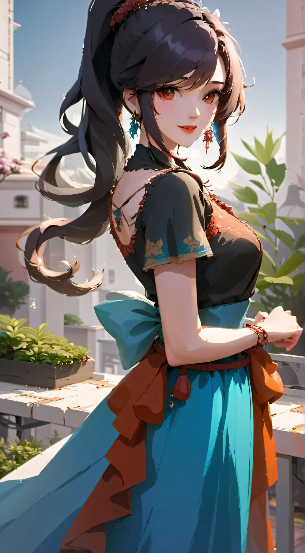 ai character: Sophia  background