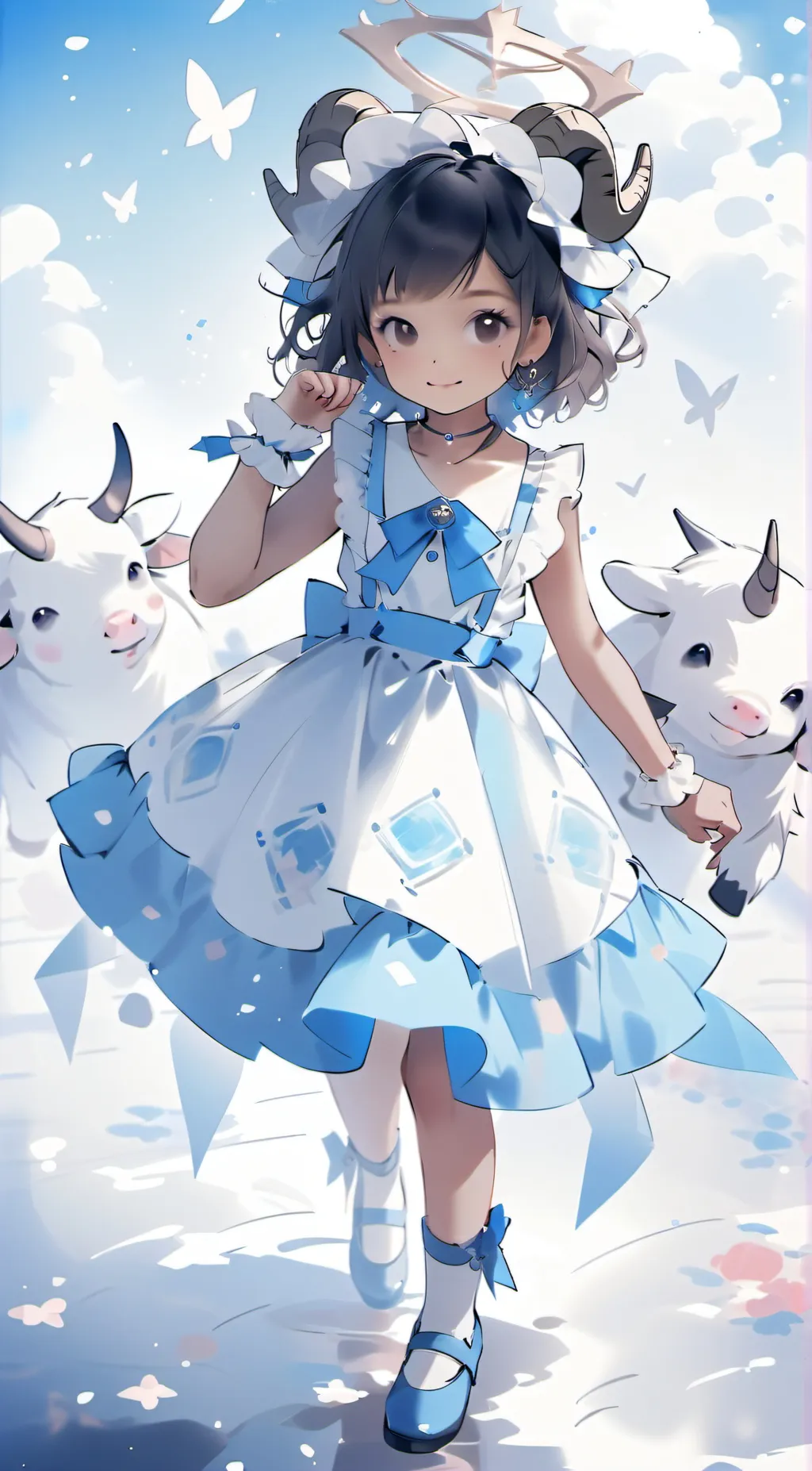 ai character: Zodiac signs  background