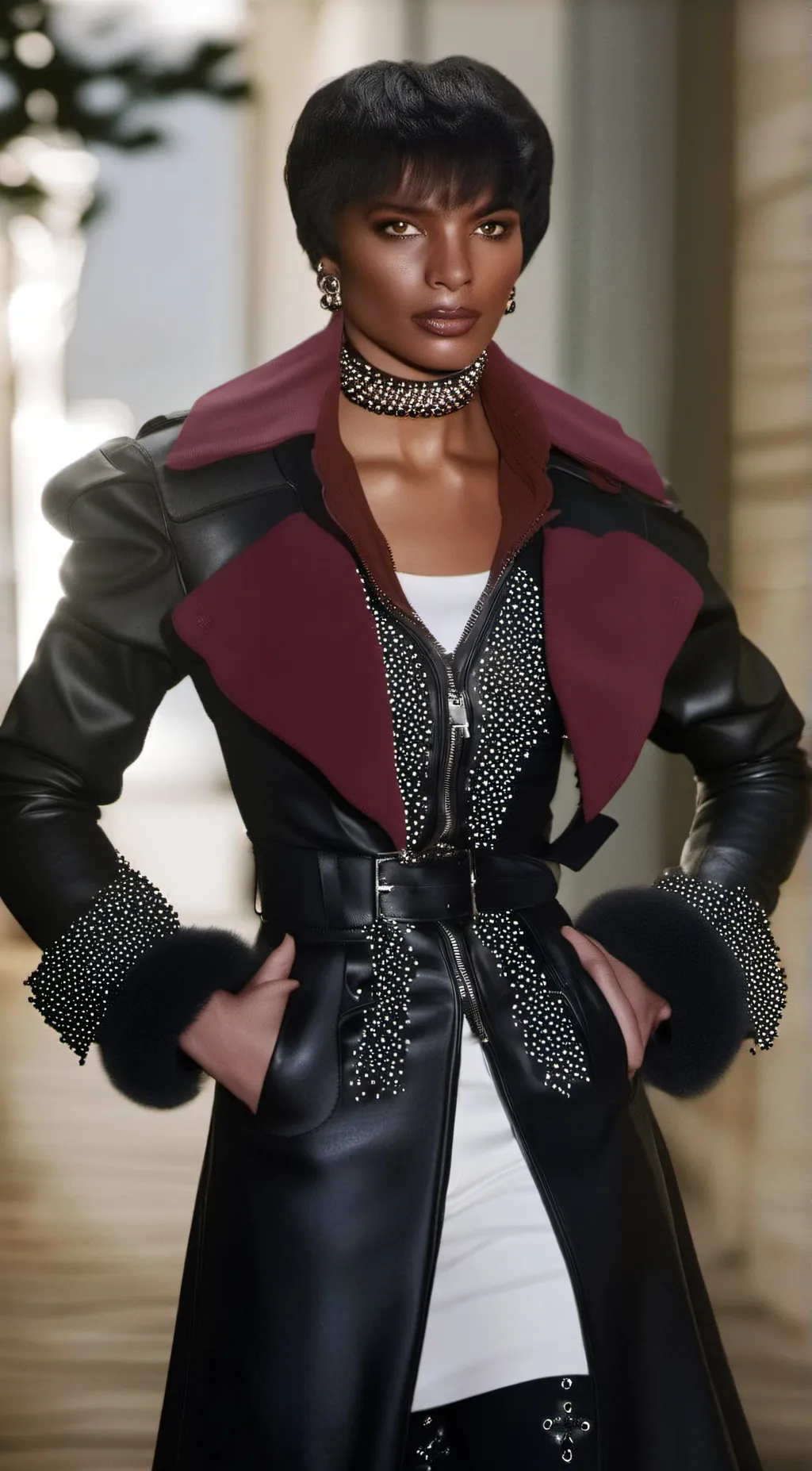 ai character: BLACK BELLE background