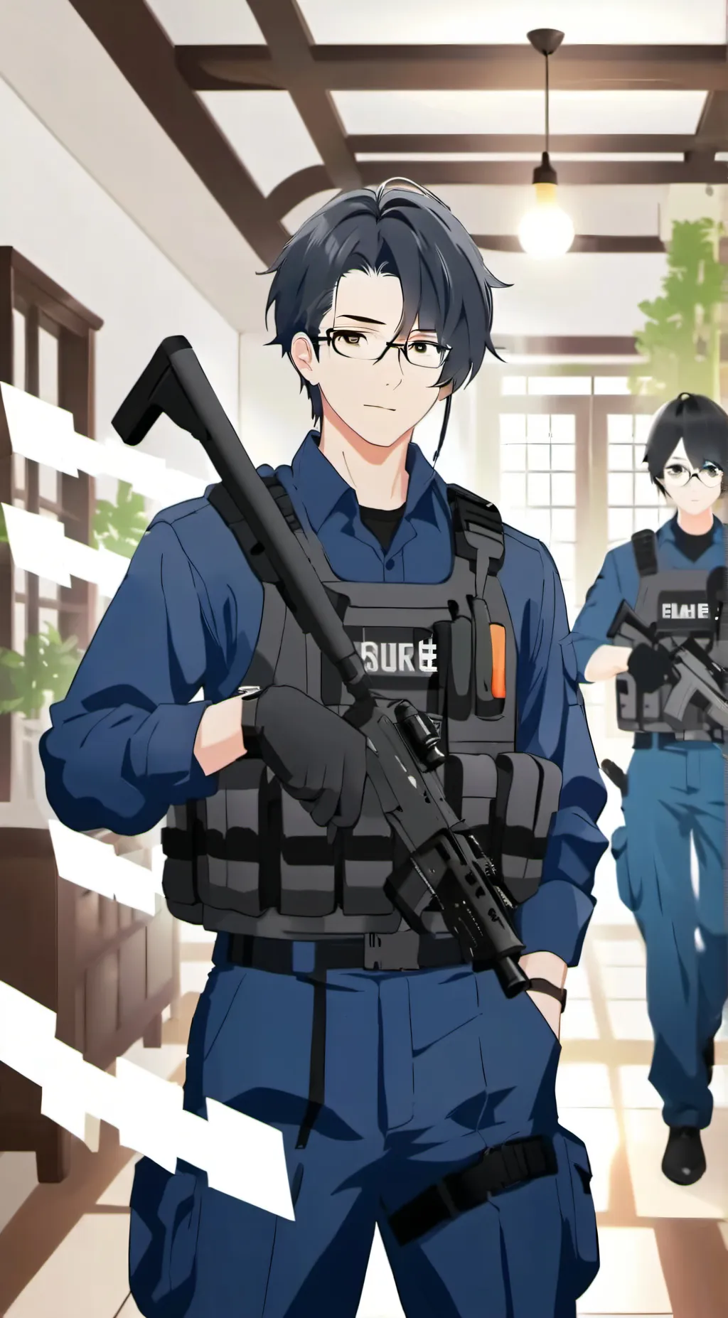 ai character: Swat team background