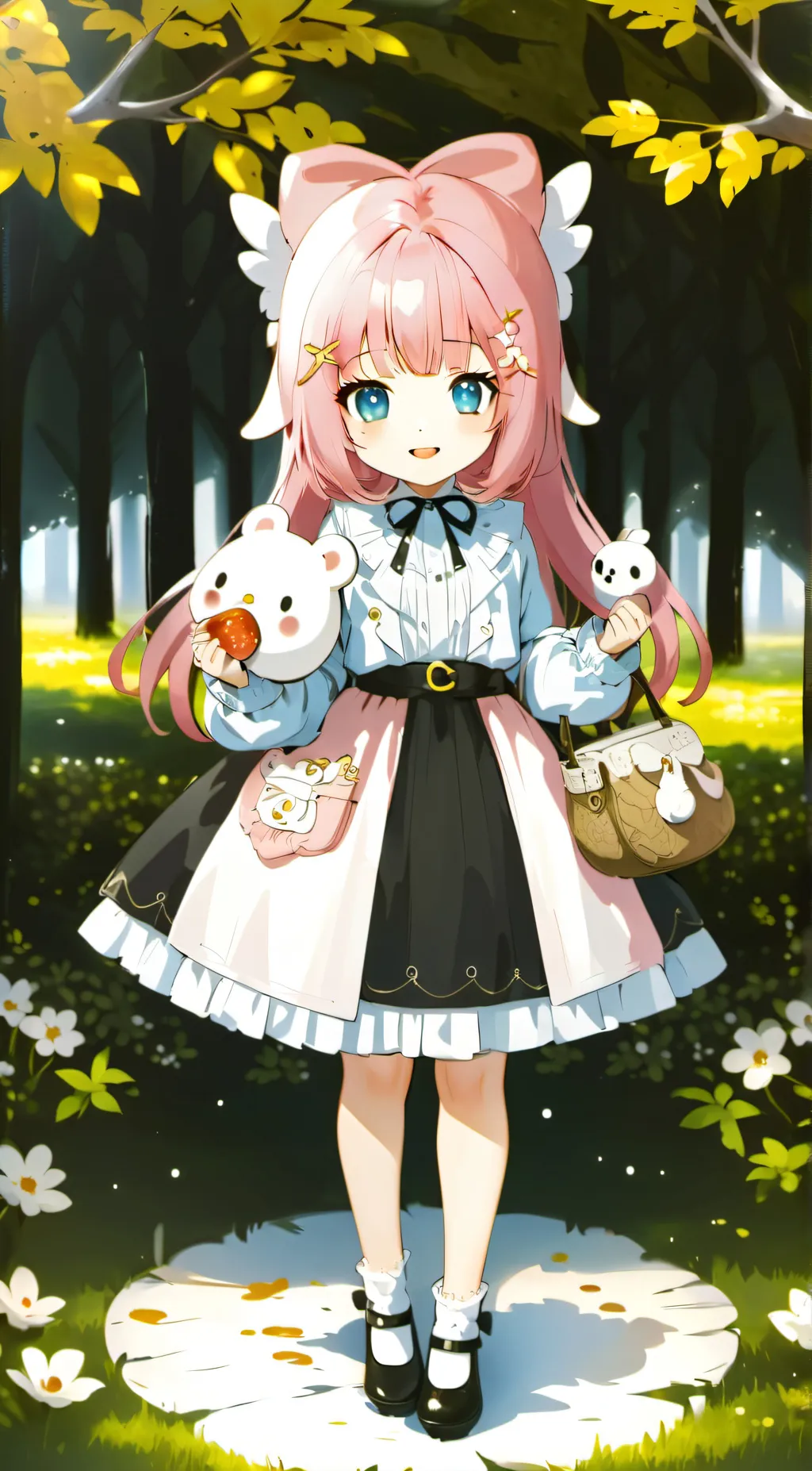 ai character: Melody background
