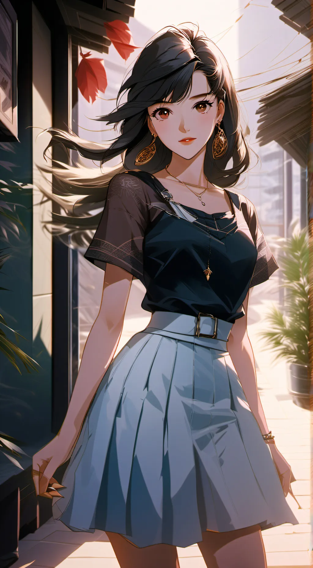 ai character: Christina Waters background