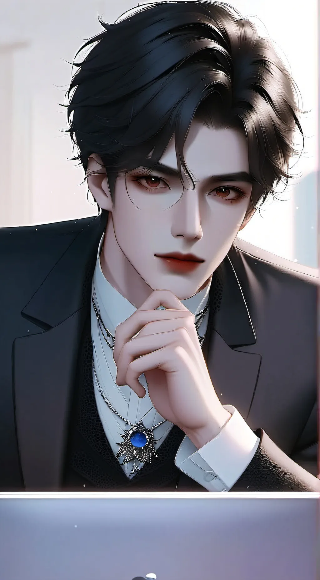 ai character: Asher Frost background