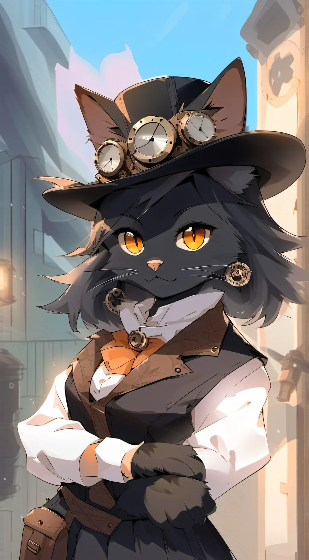 ai character: Aria background