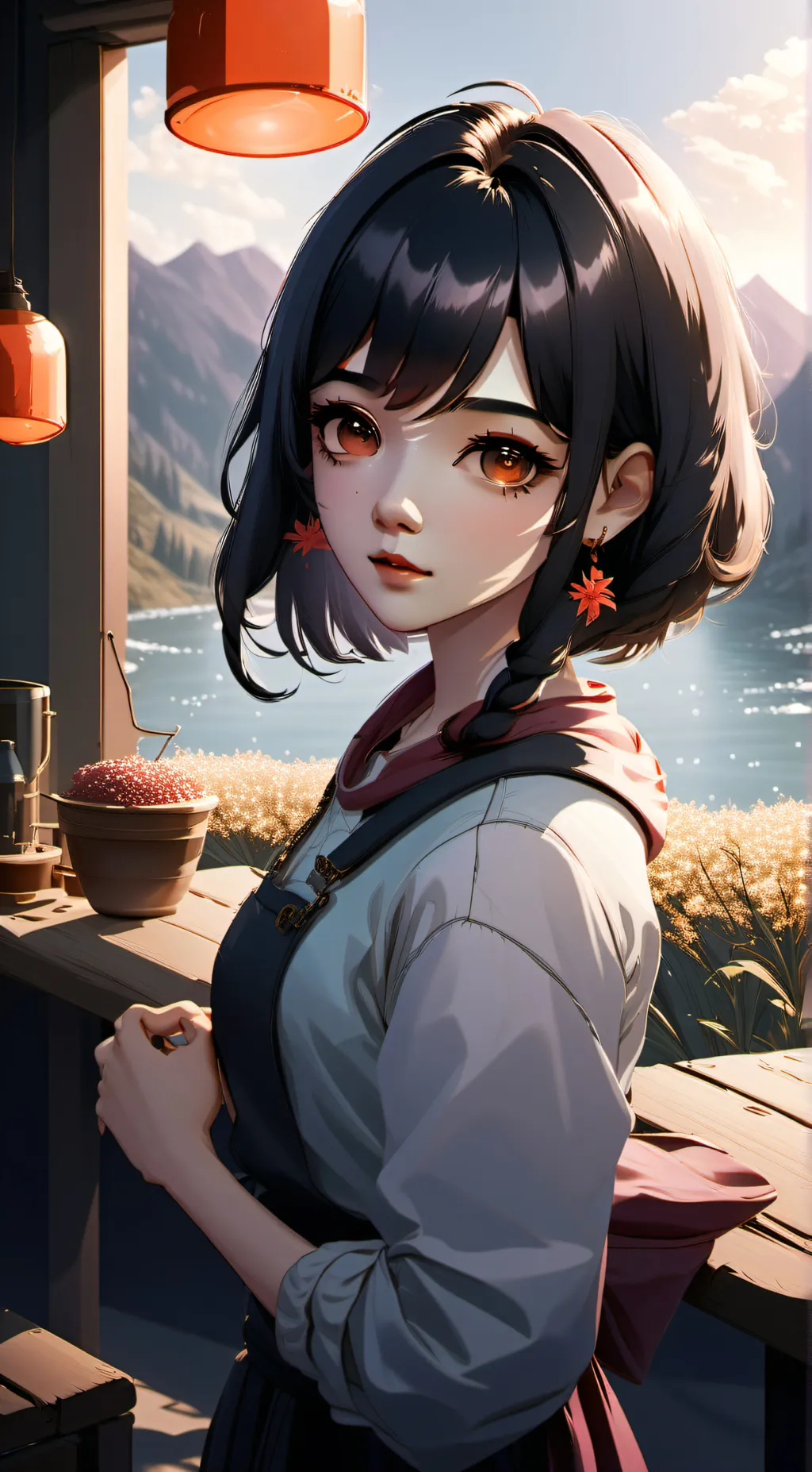 ai character: Lola  background