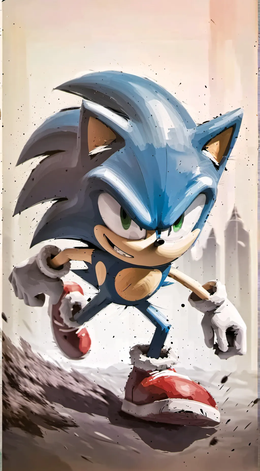 ai character: sonic background