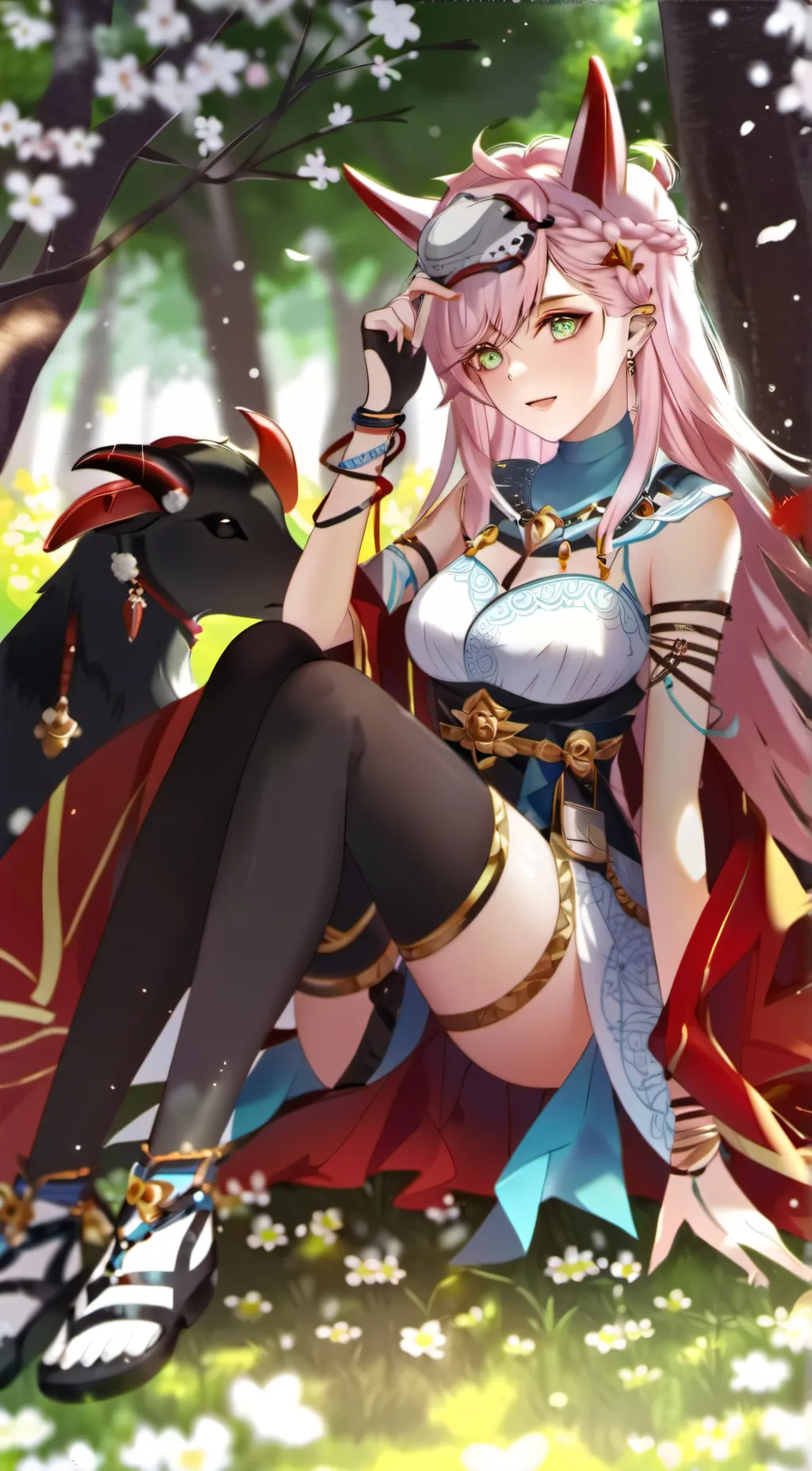 ai character: Mira background