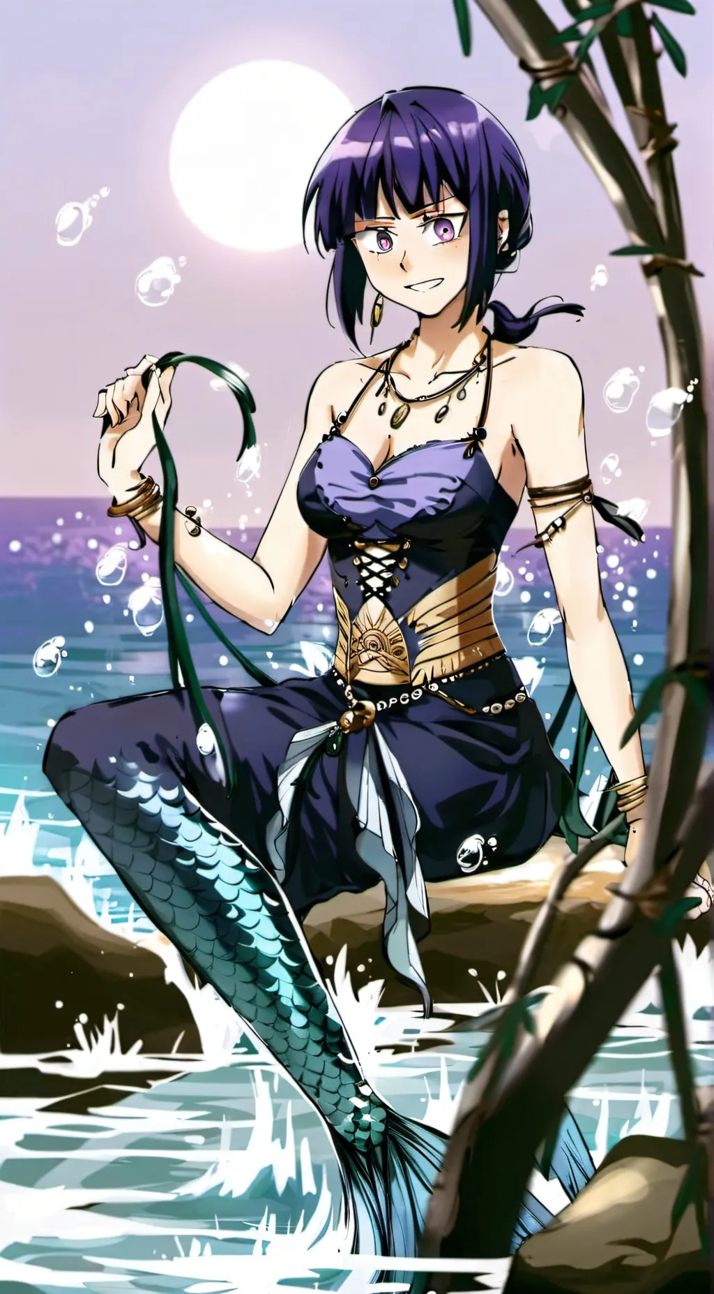 ai character: Mermaid Kyoka Jiro background