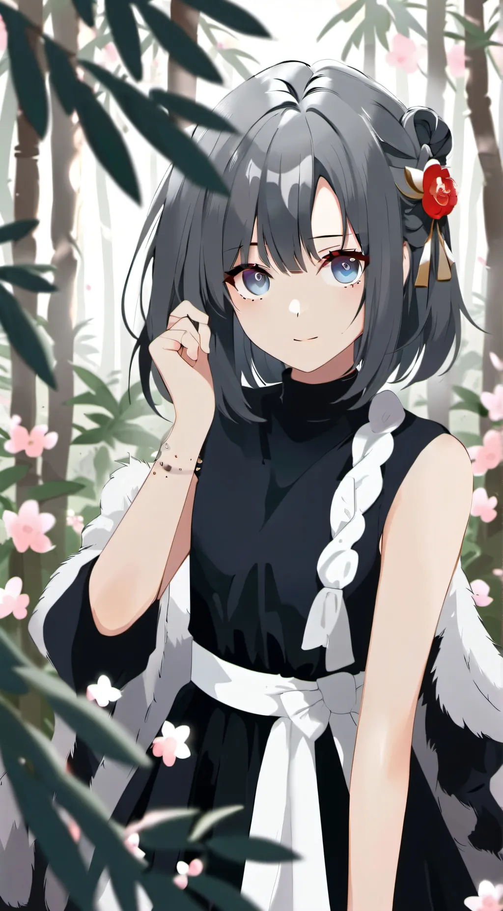 ai character: Momo background