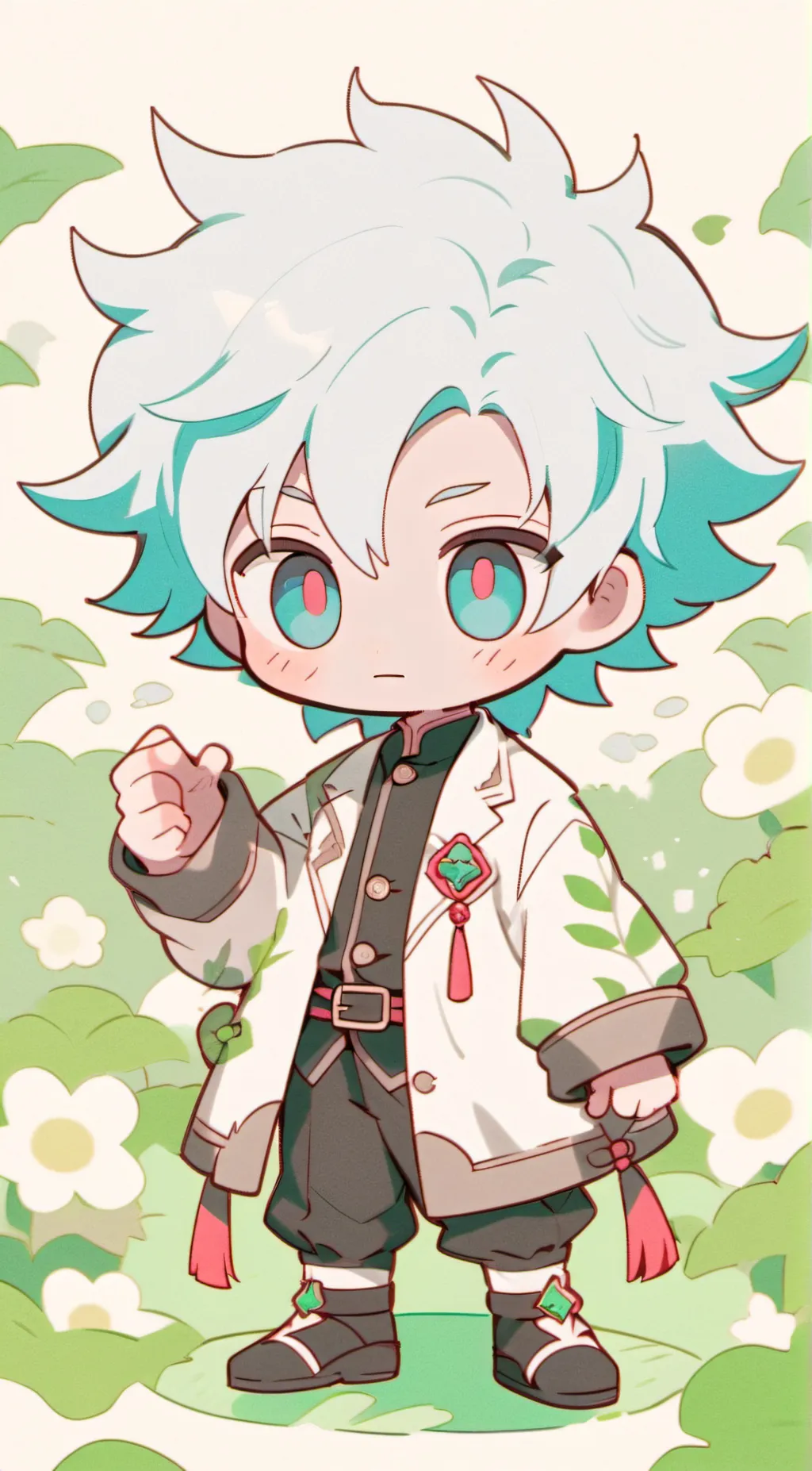 ai character: Levi  background