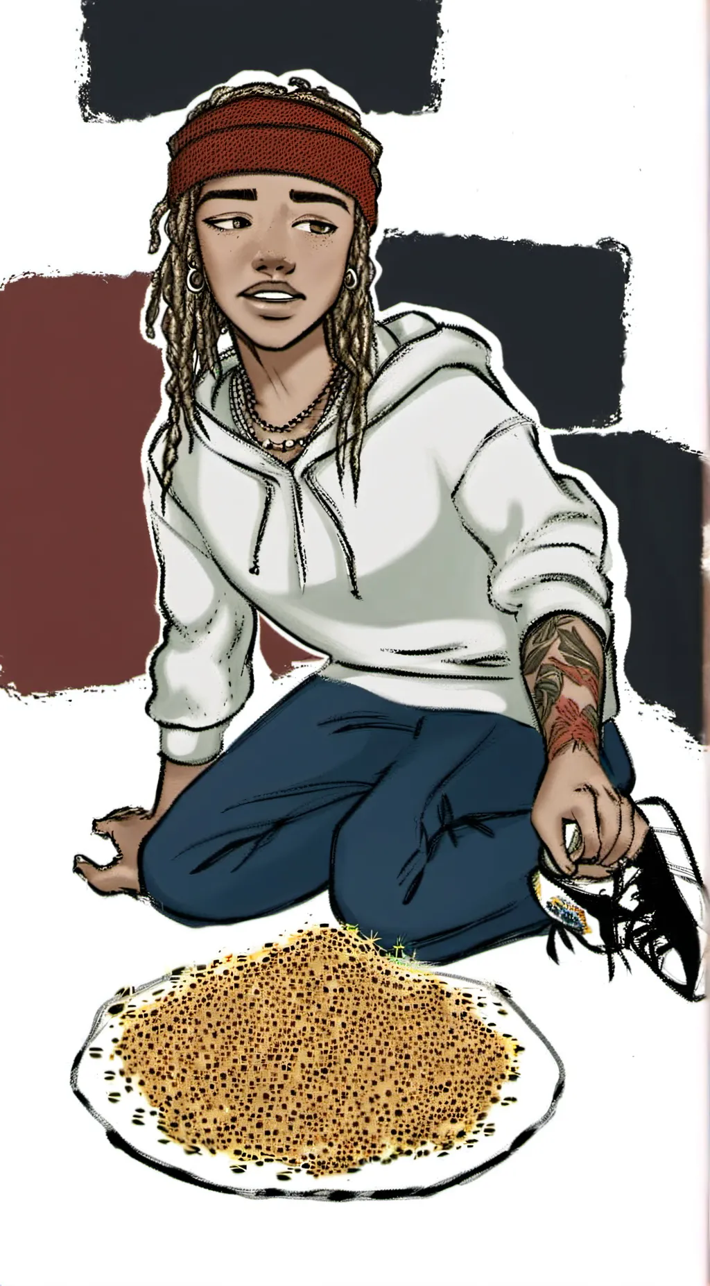 ai character: Nine Guerreó background