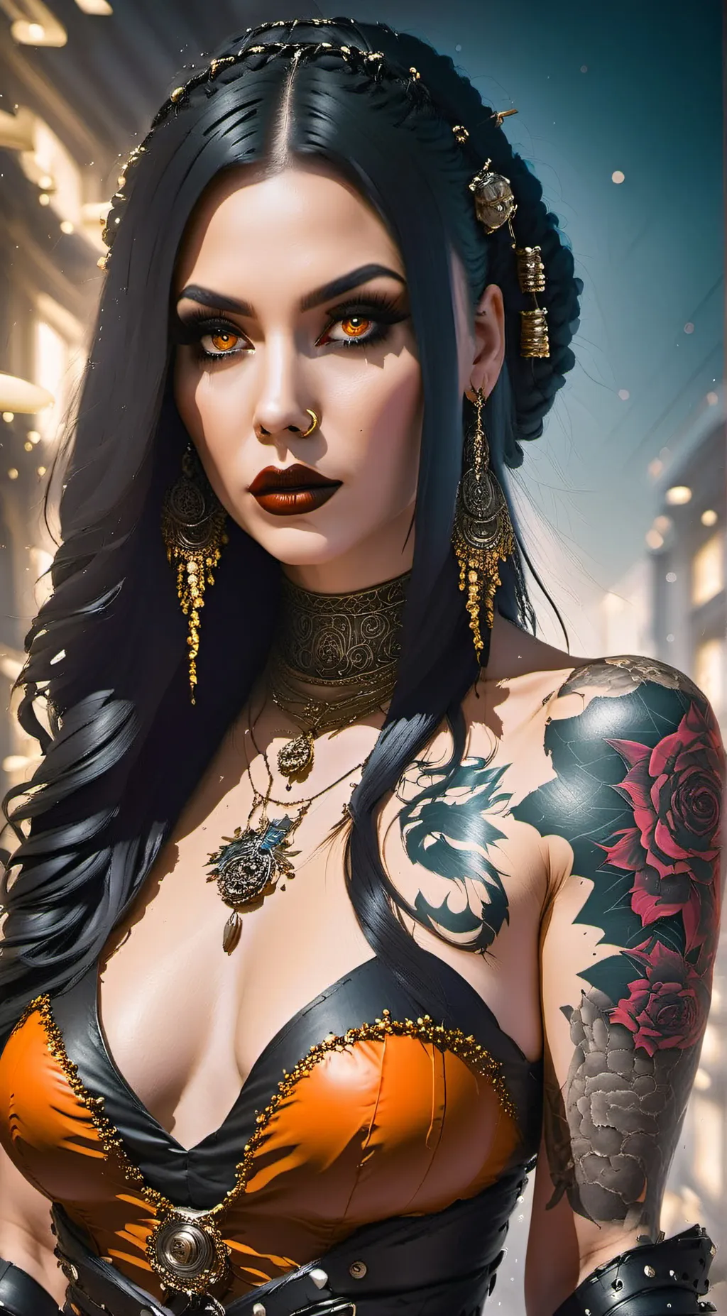 ai character: Jasmine background