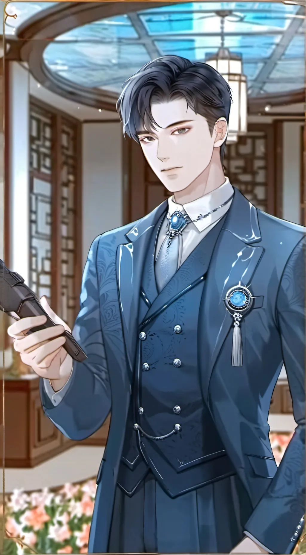 ai character: *Grayan* background