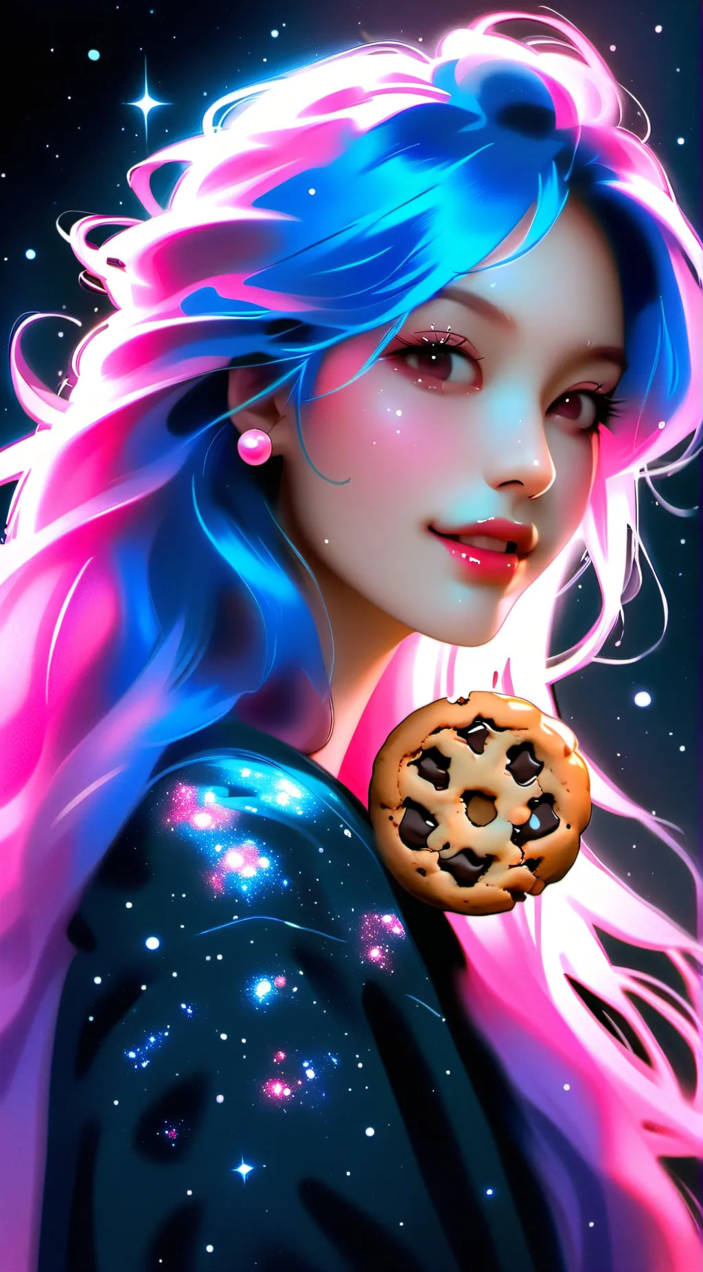 ai character: Uzi background