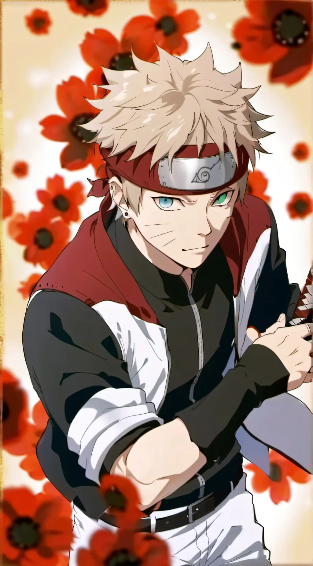 ai character: garuto uzumaki background
