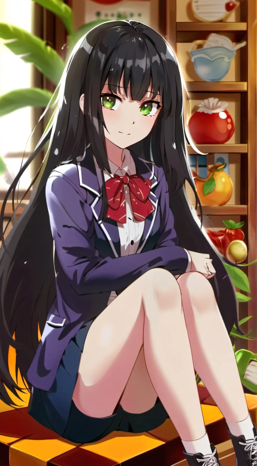 ai character: Sanjess-San  background