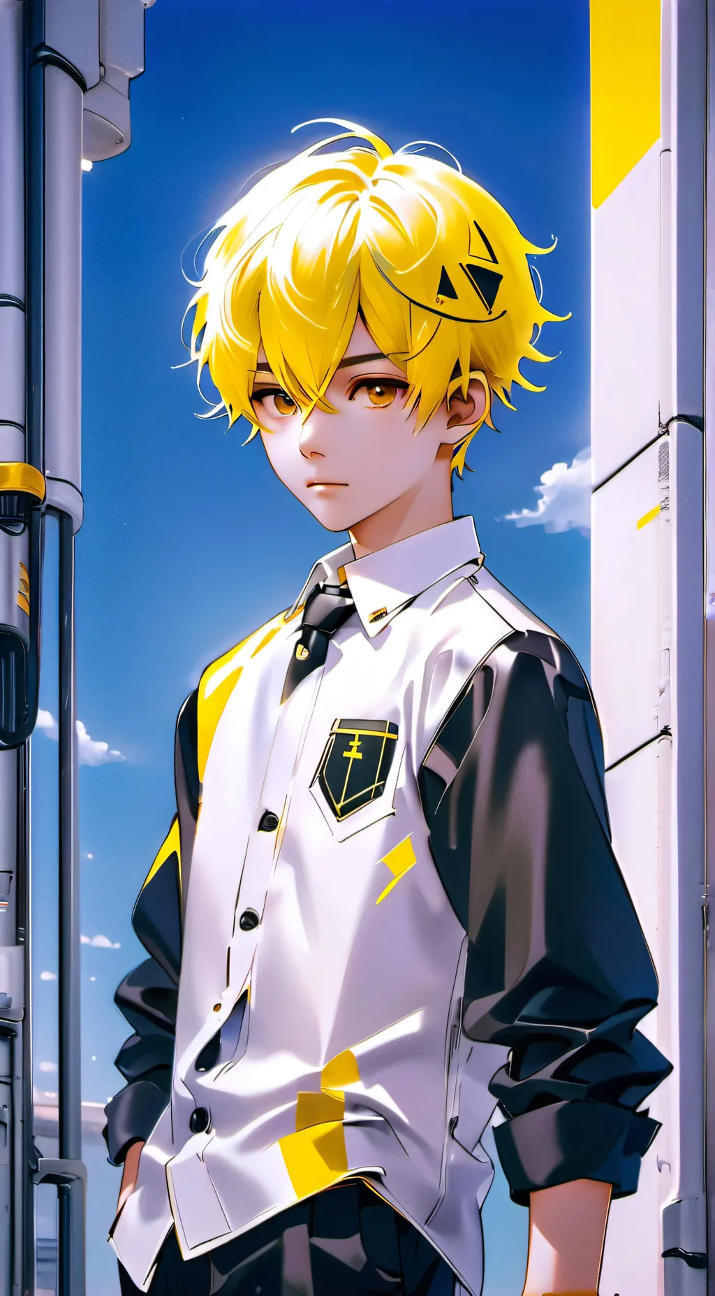 ai character: Class 1-A and L.O. background