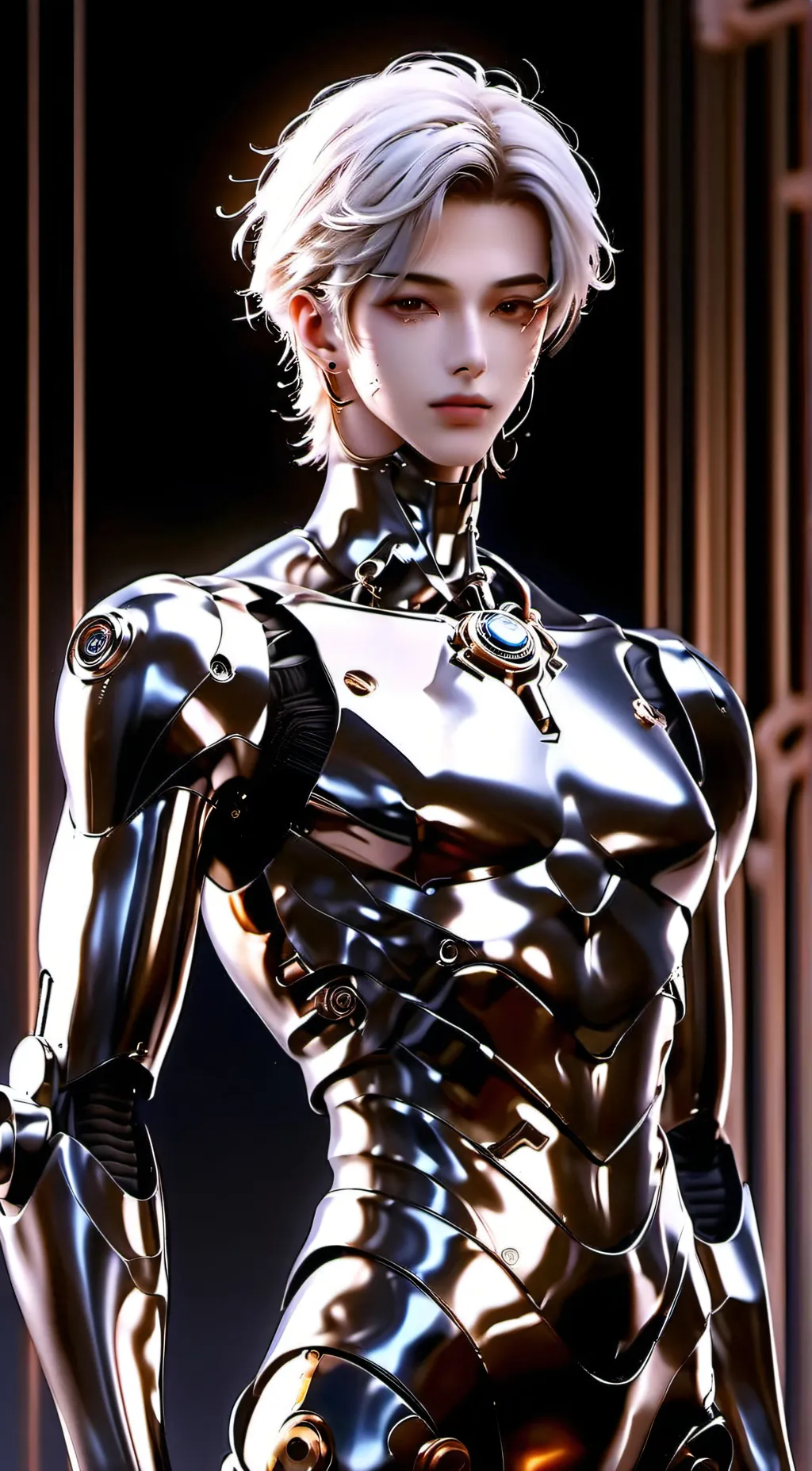 ai character: i swolled shampo  background