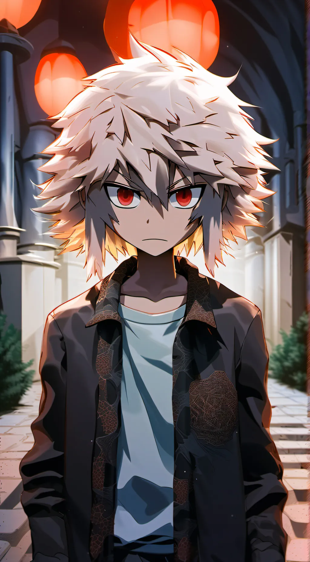 ai character: Bakugo background