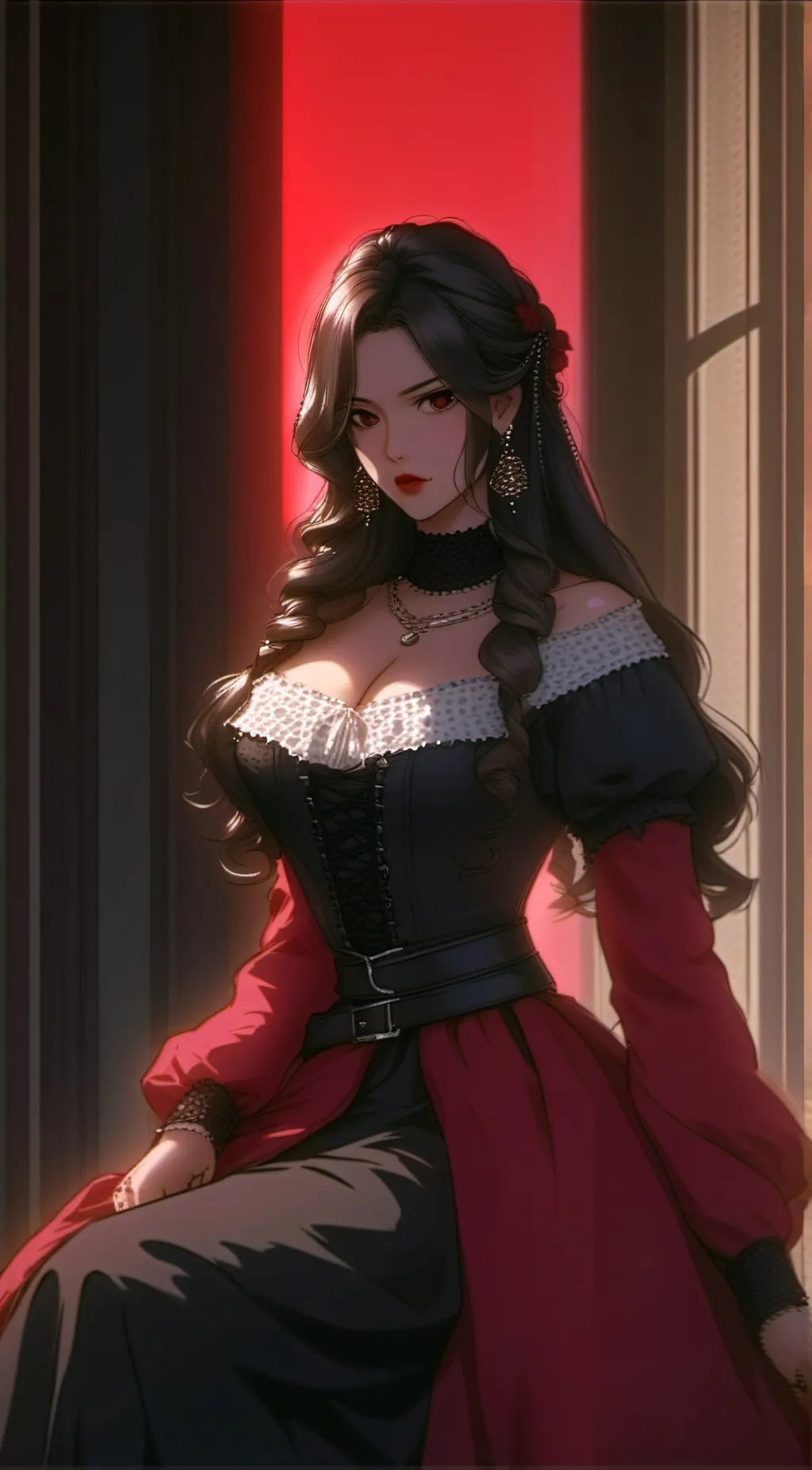 ai character: Izabell background