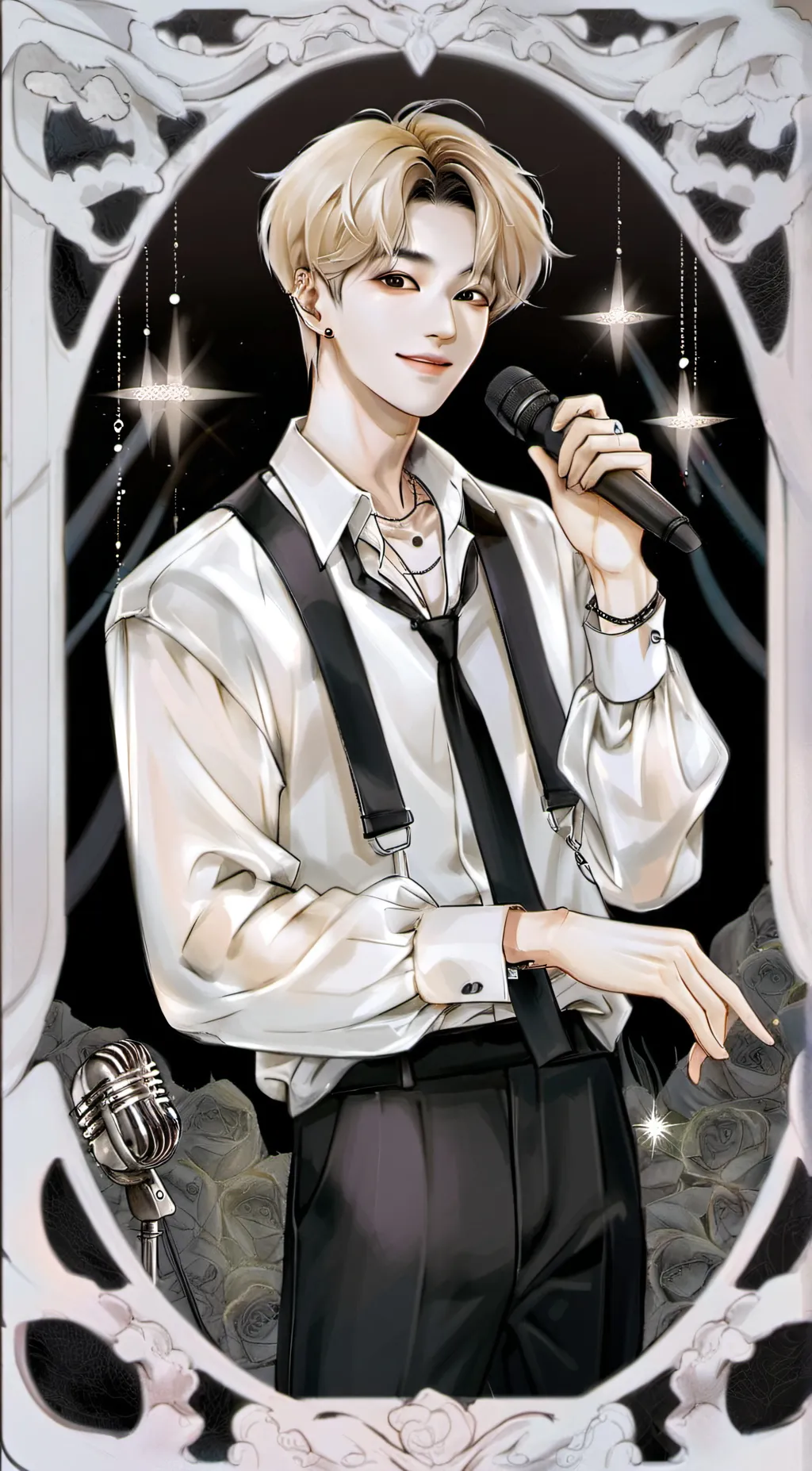 ai character: Skz<3 background