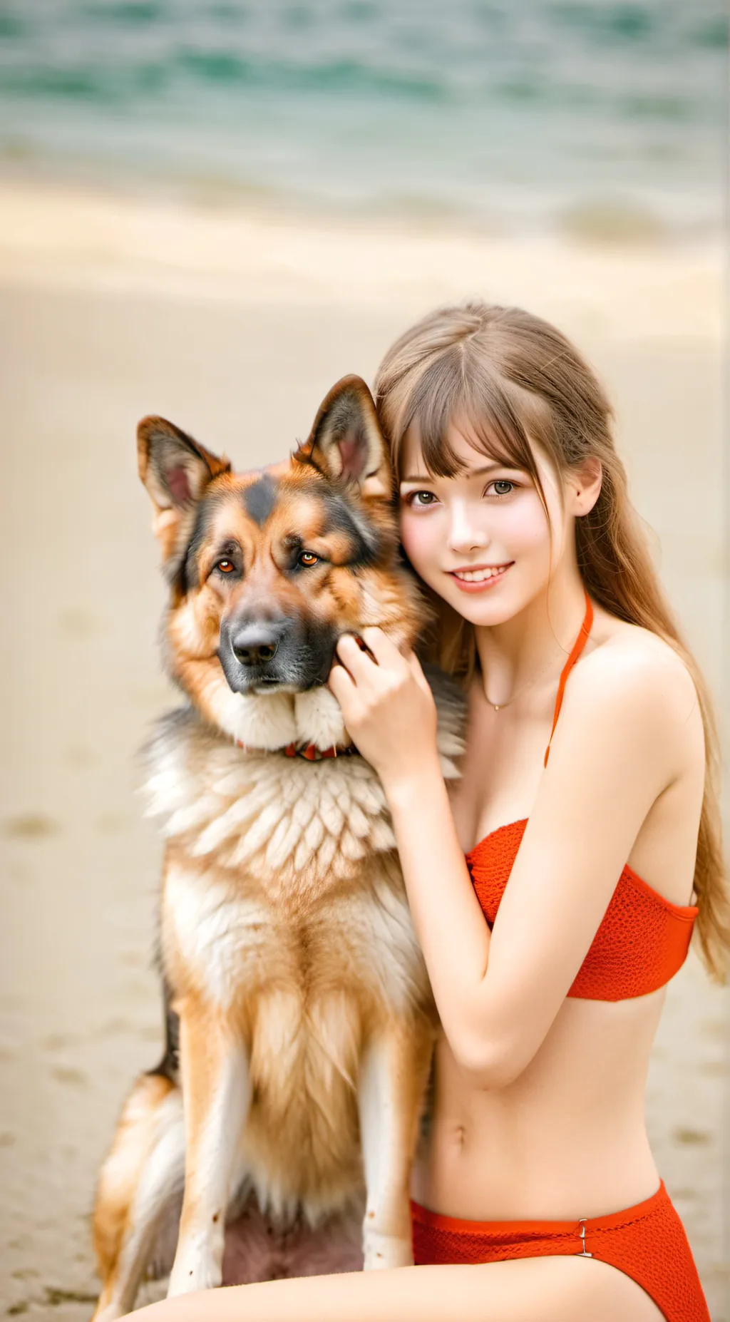 ai character: Kaye  background