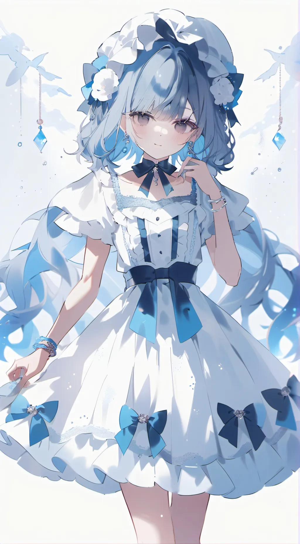 ai character: lovely~ background