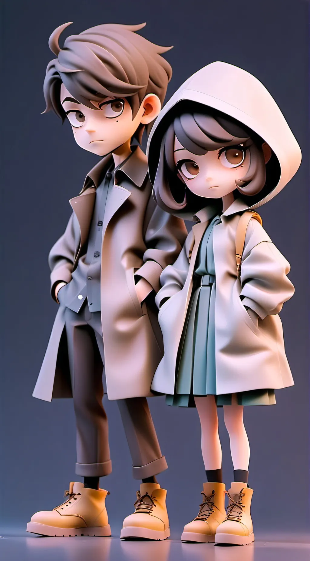 ai character: little nightmares  background