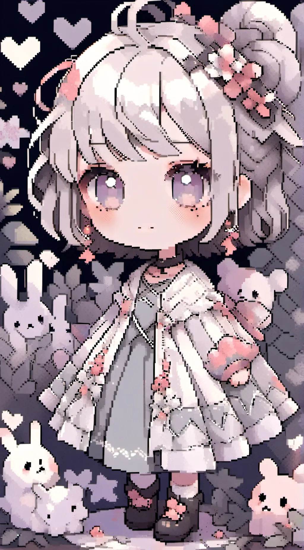 ai character: cookie background