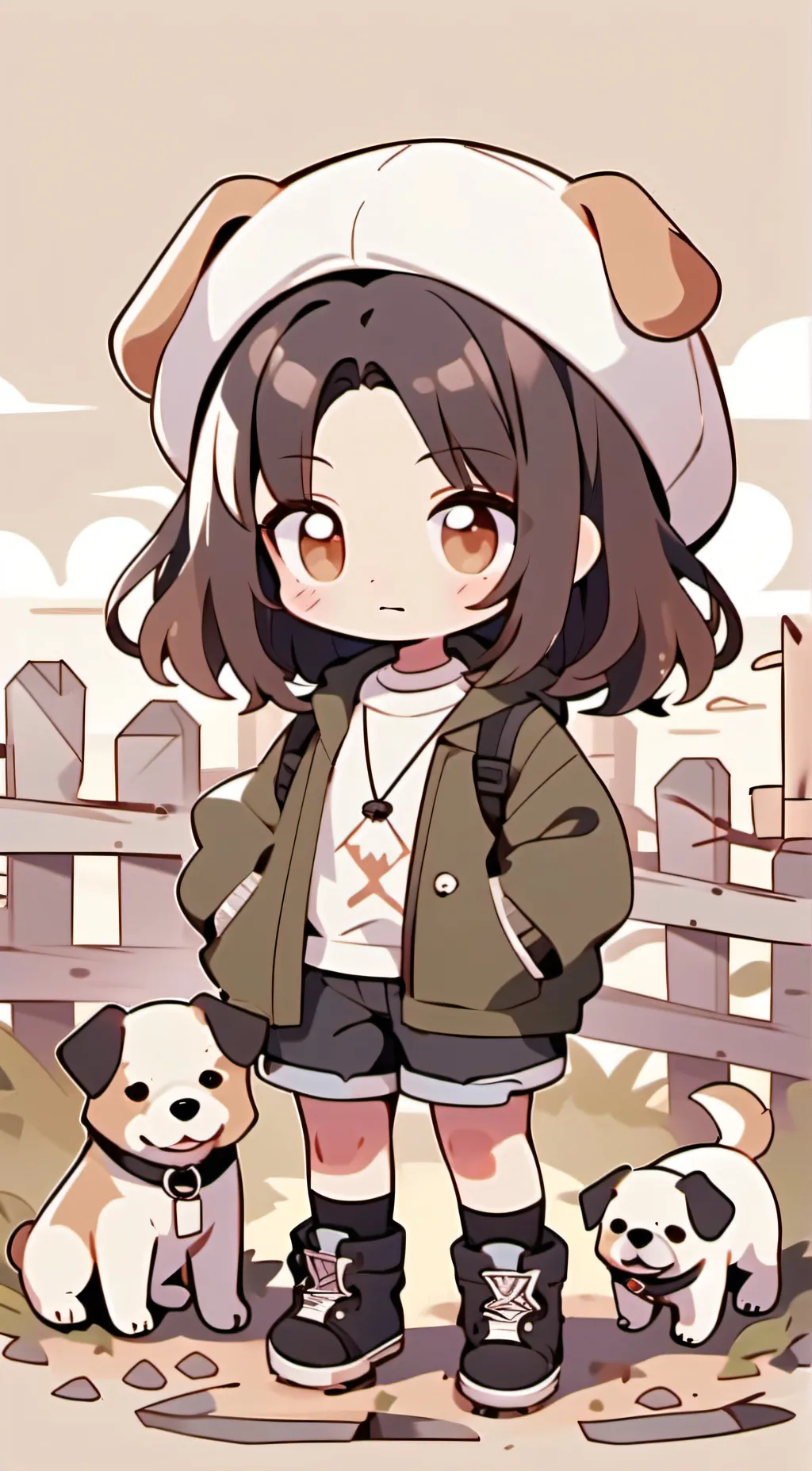 ai character: HH on Earth! background