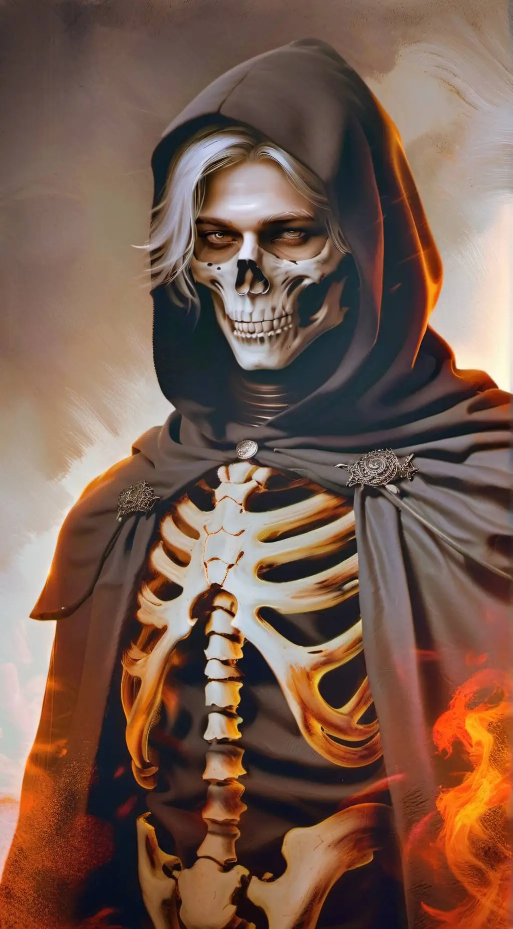 ai character: Carter Cache background