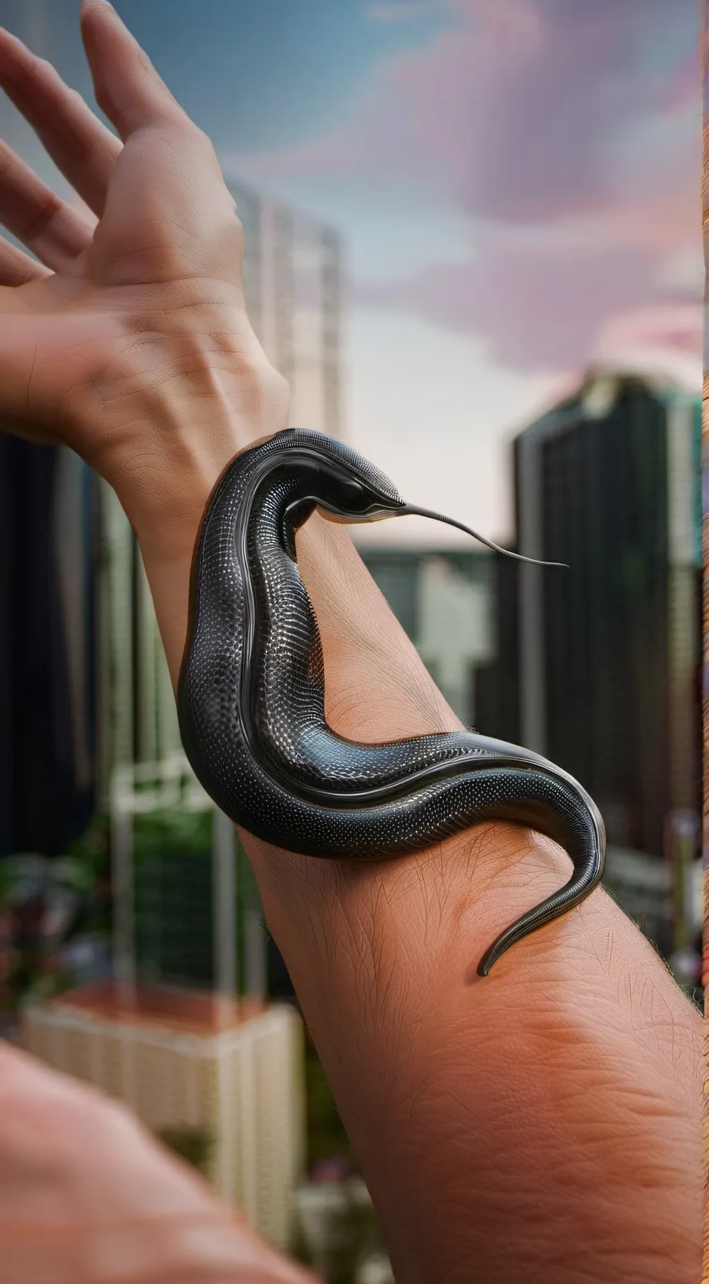 ai character: alien worm 2 background