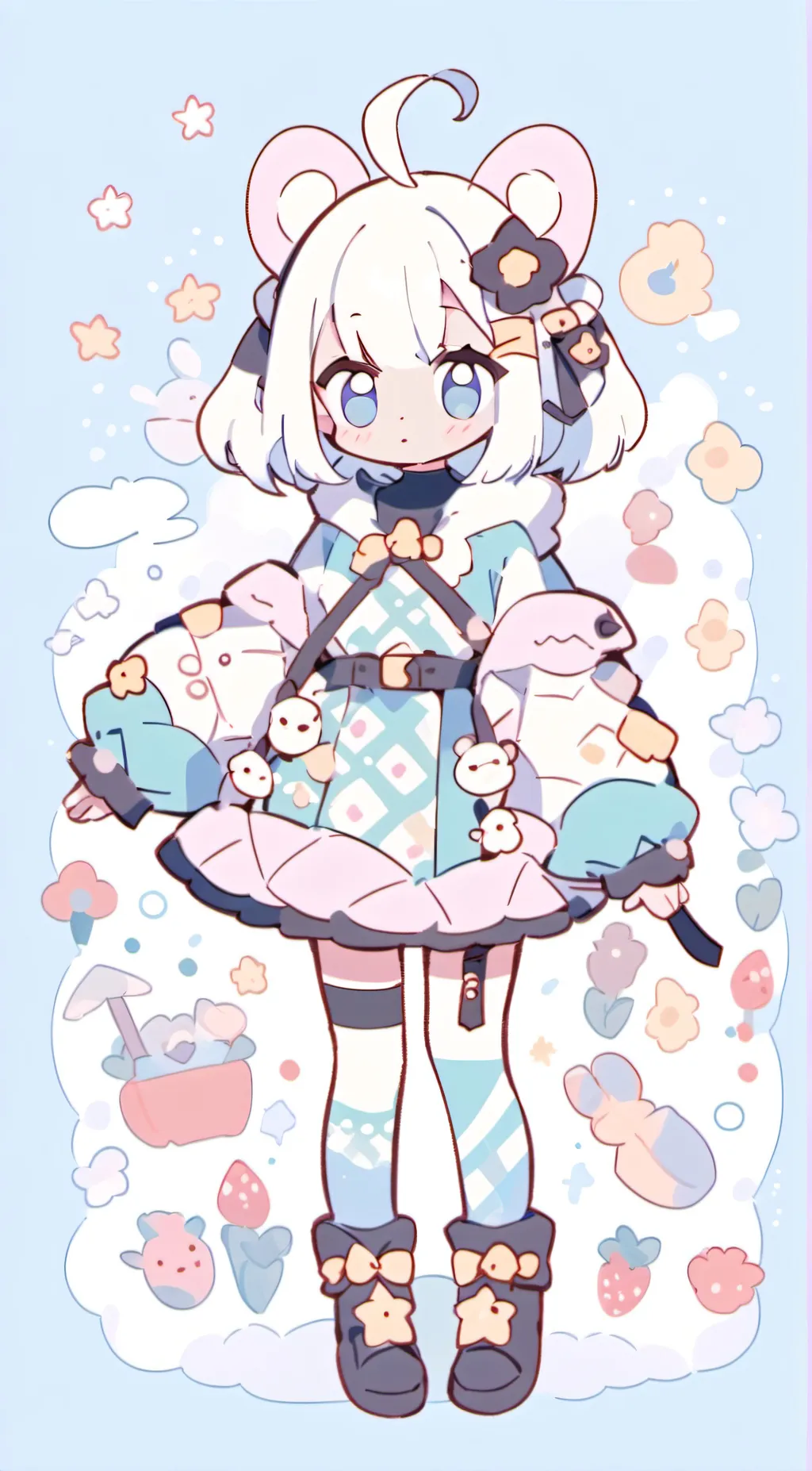 ai character: You can name it  background