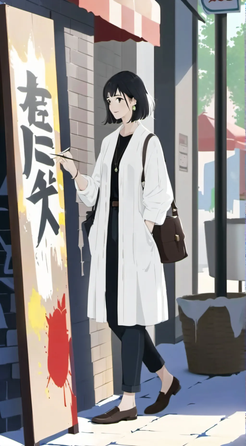 ai character: عليا background