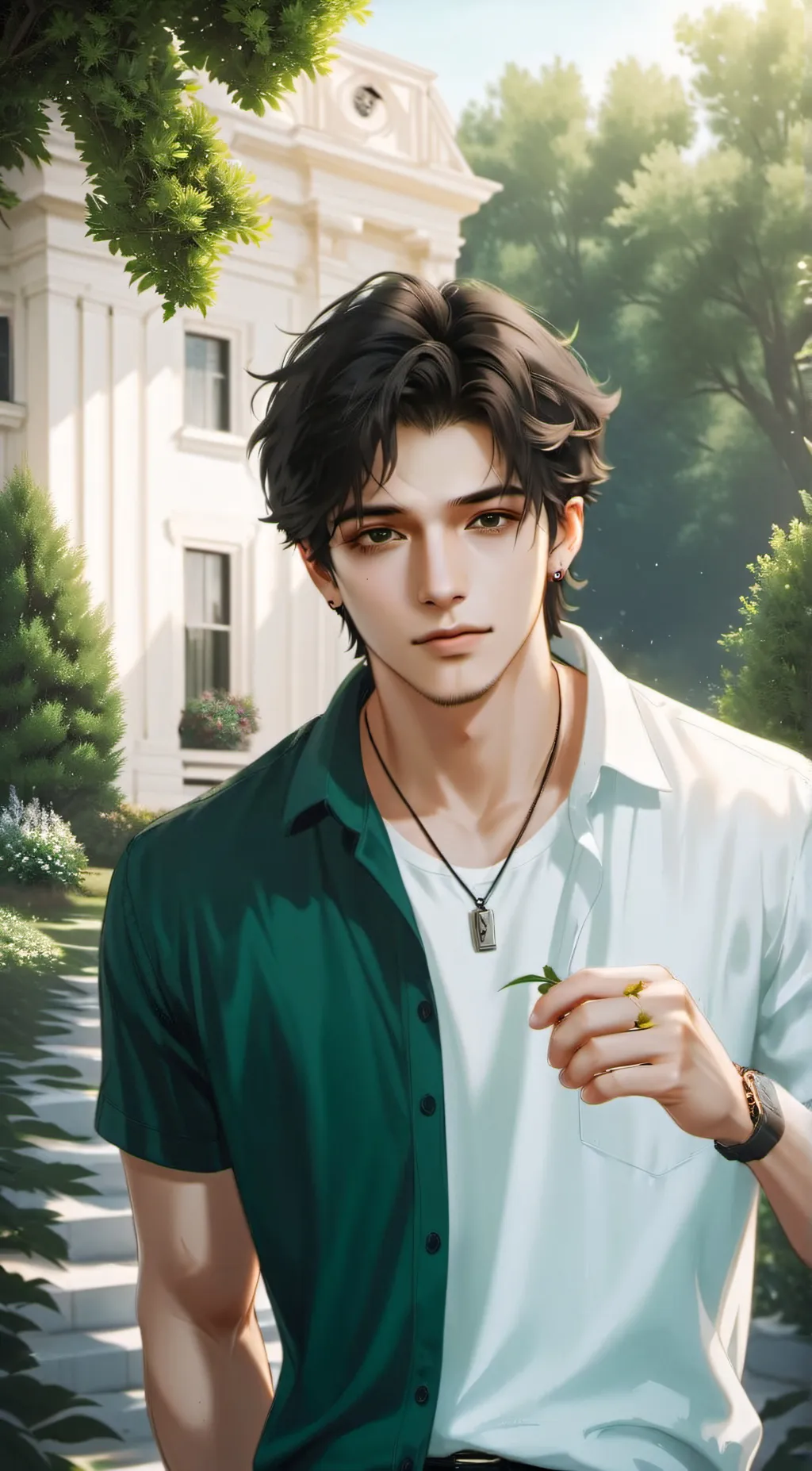 ai character: Nick background