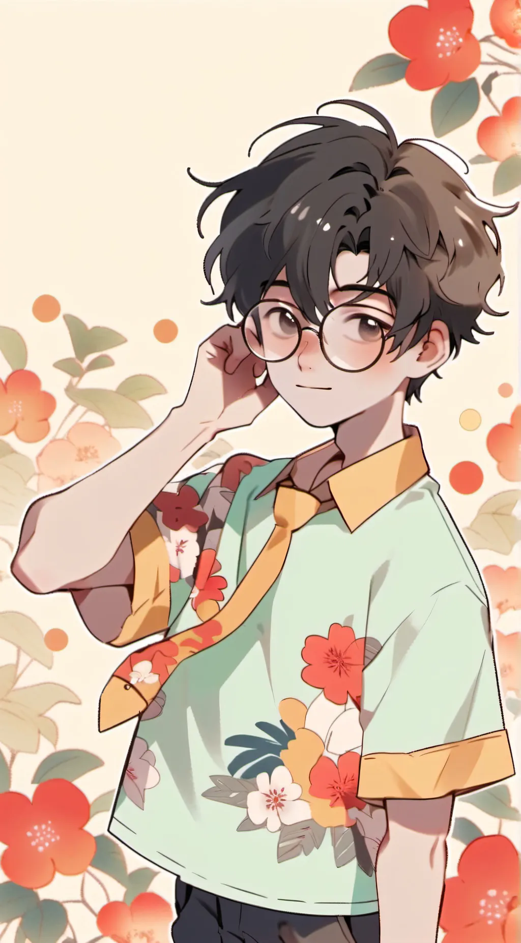 ai character: Yano background