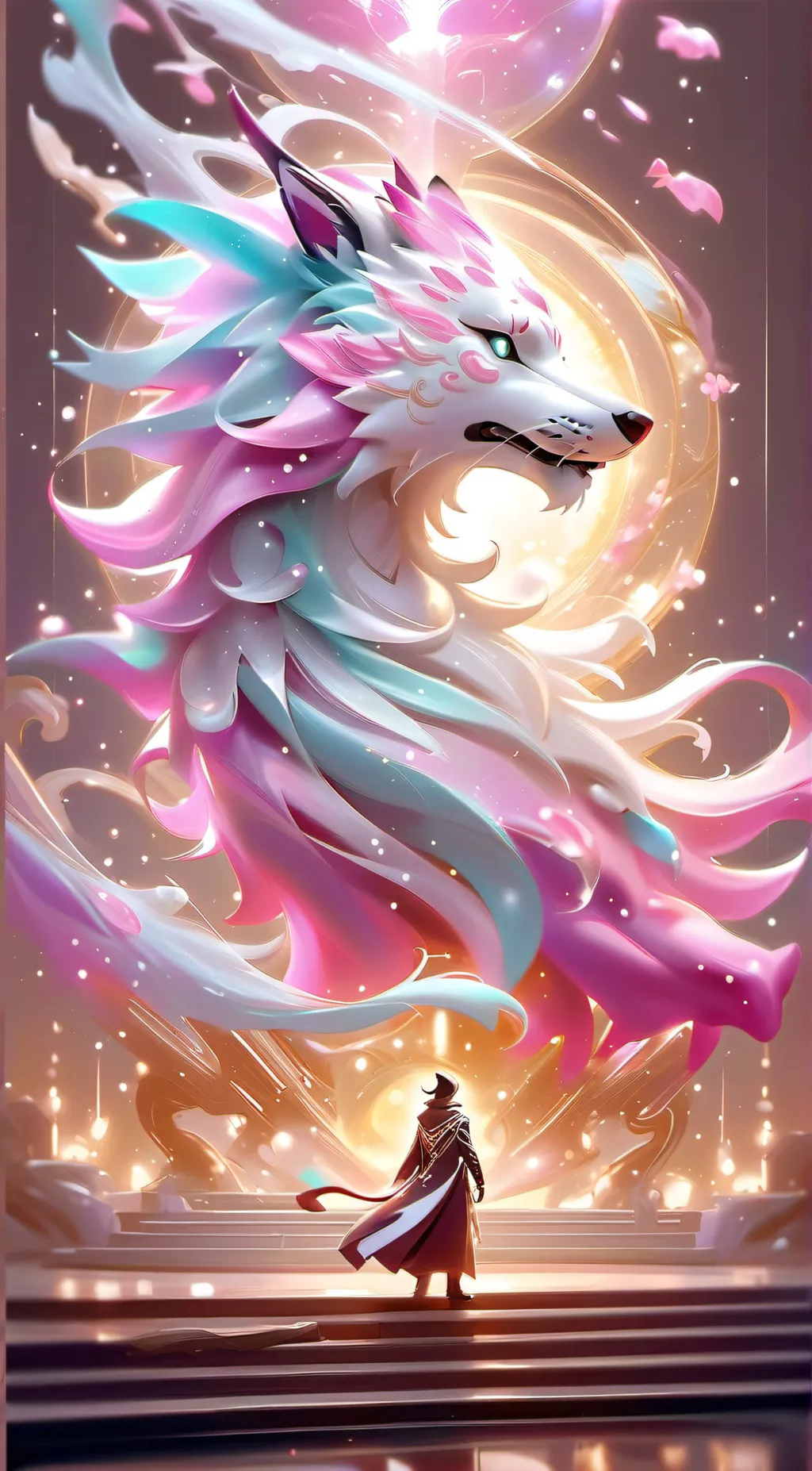 ai character: Smiling critters! background