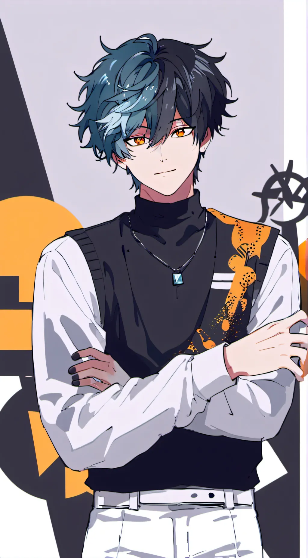 ai character: -Logan- background