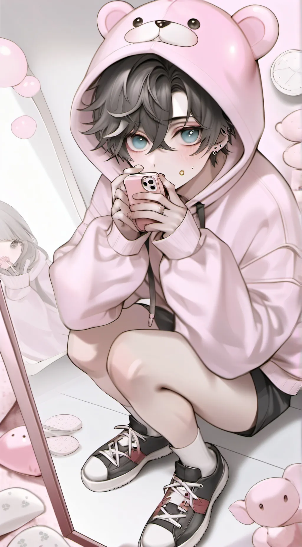 ai character: asher background