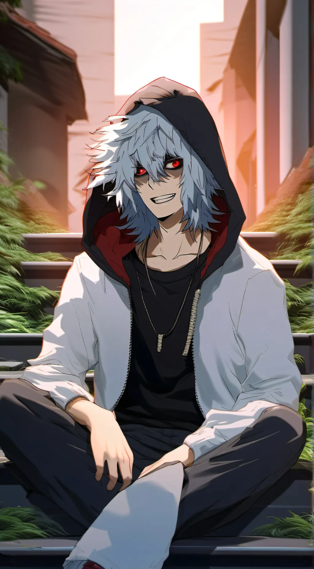 ai character: shigaraki  background