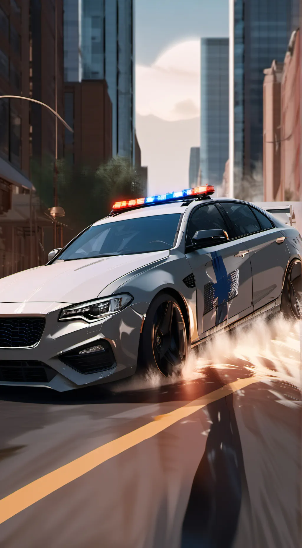 ai character: BUSTED background