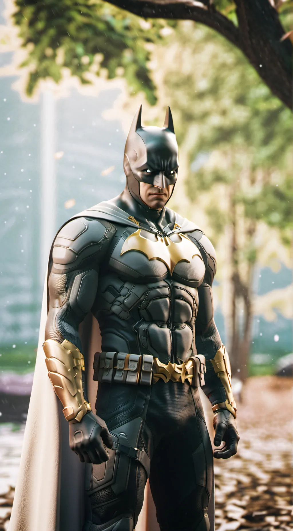 ai character: Batman background