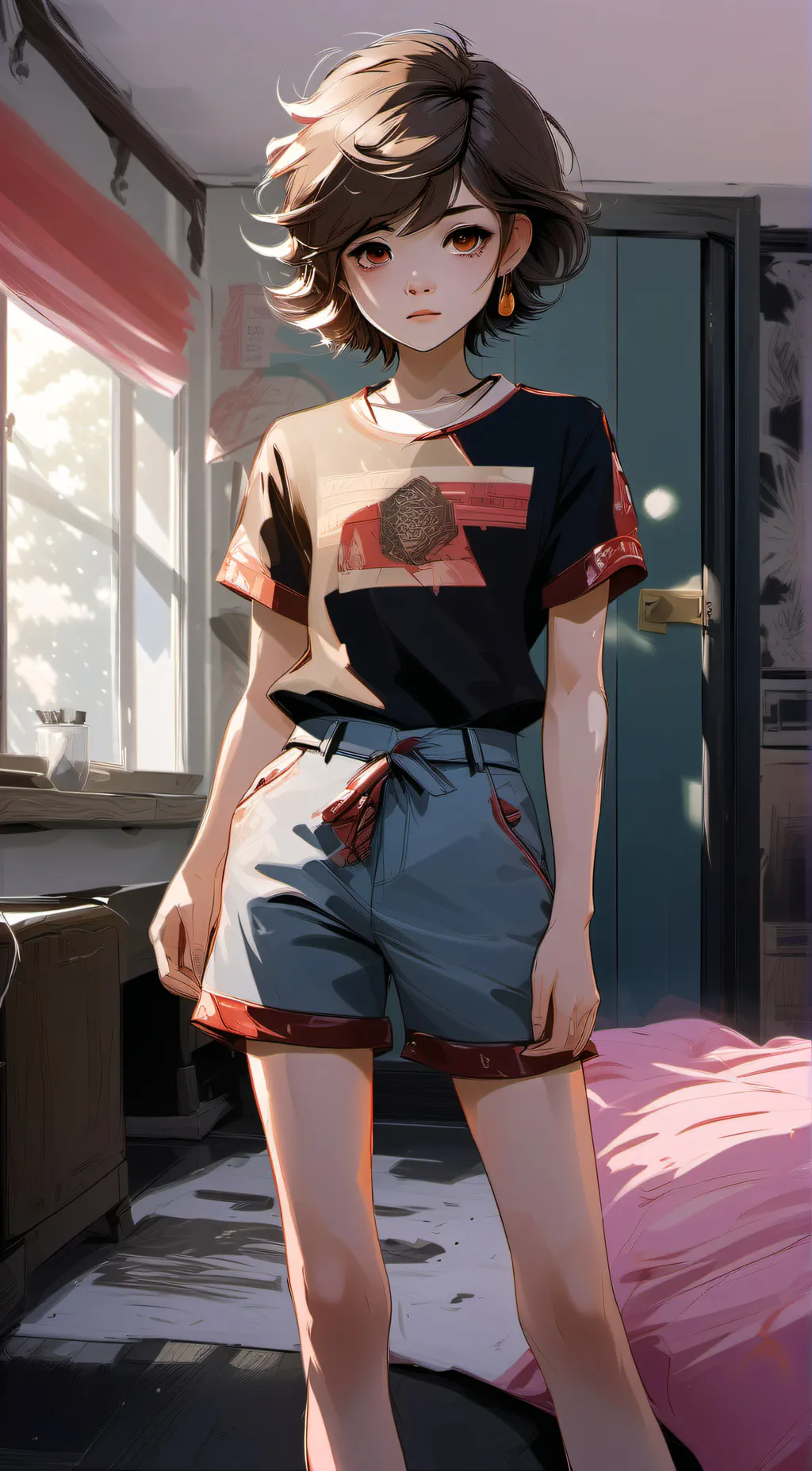 ai character: Chris background