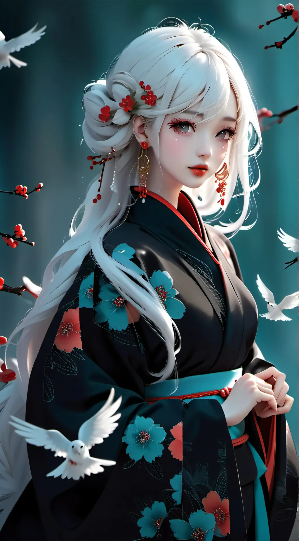 ai character: naoko background